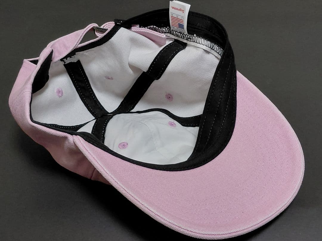 新品　Supreme　Pigment　Coated　S Logo　6-Panel