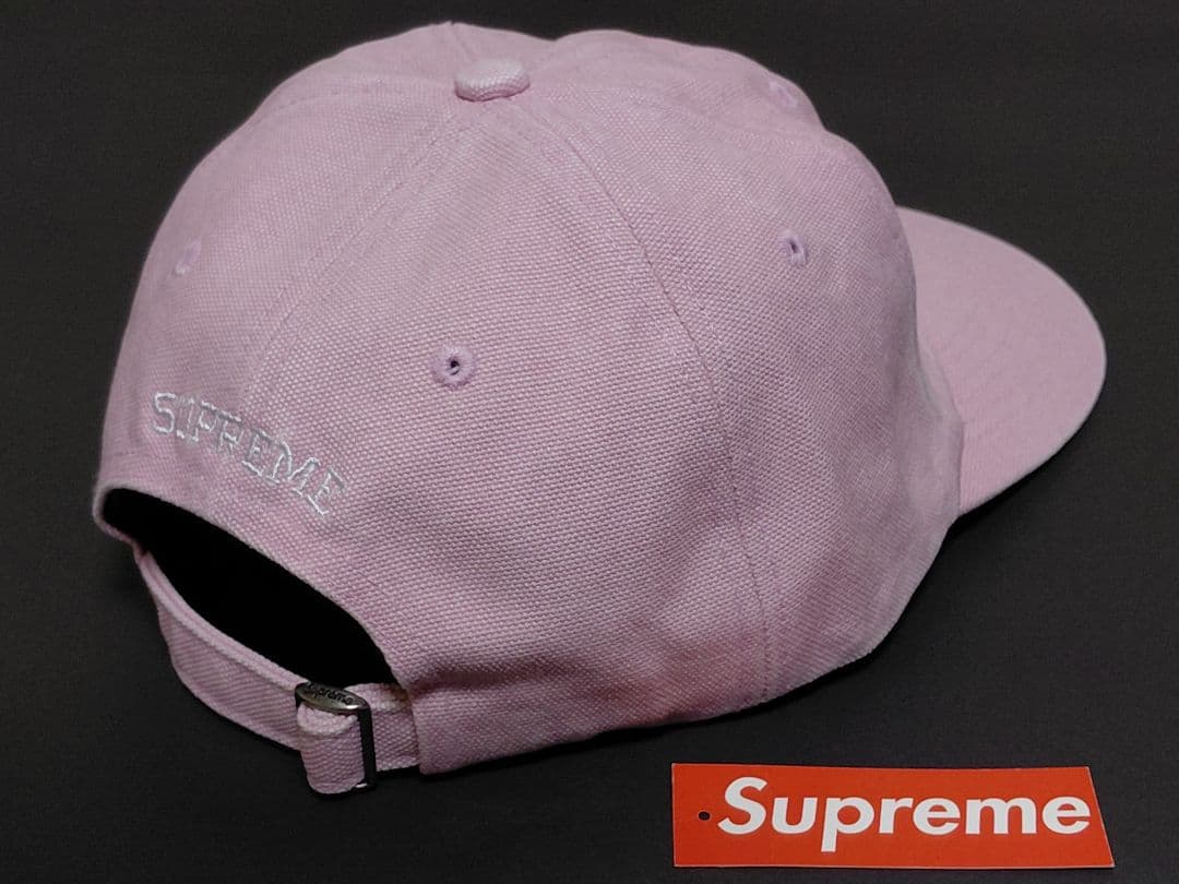 新品　Supreme　Pigment　Coated　S Logo　6-Panel
