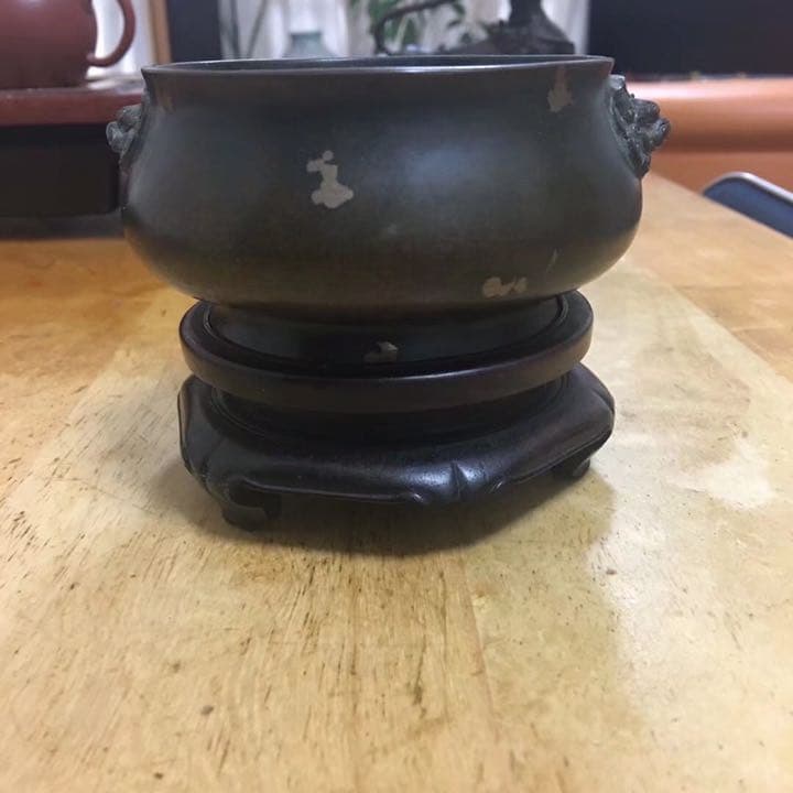 銅炉 香道具 中国美術 香炉