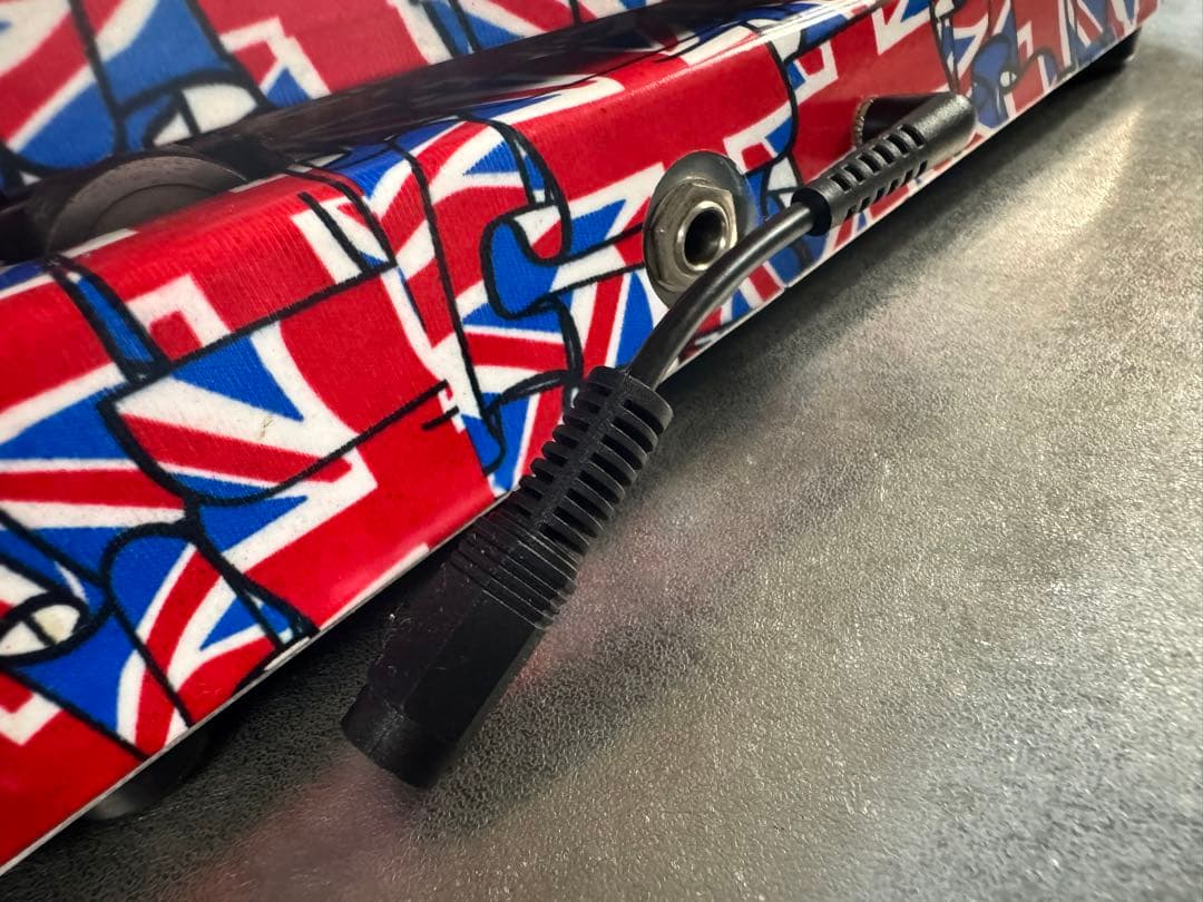 VOX ワウペダル V847 ユニオンジャック アダプター電源可能 MOD