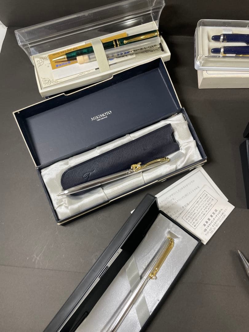 モンブラン パーカー プラチナム万年筆 ボールペンまとめ売り925刻印15本以上