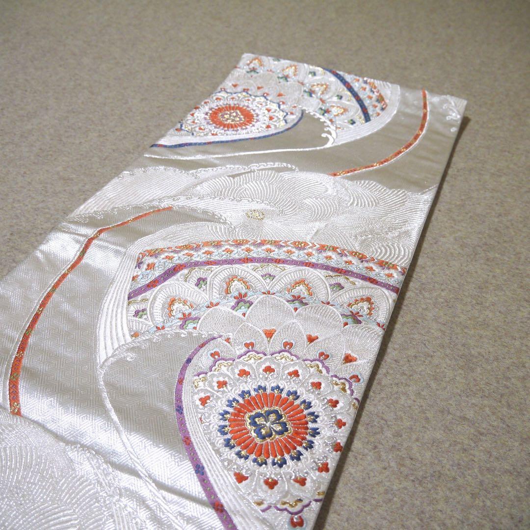 専用！ 正絹 中古 西陣織 仕立て上がり袋帯☆169