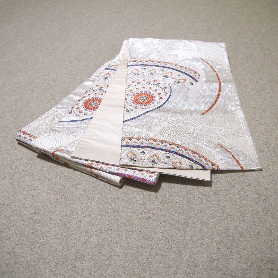 専用！ 正絹 中古 西陣織 仕立て上がり袋帯☆169