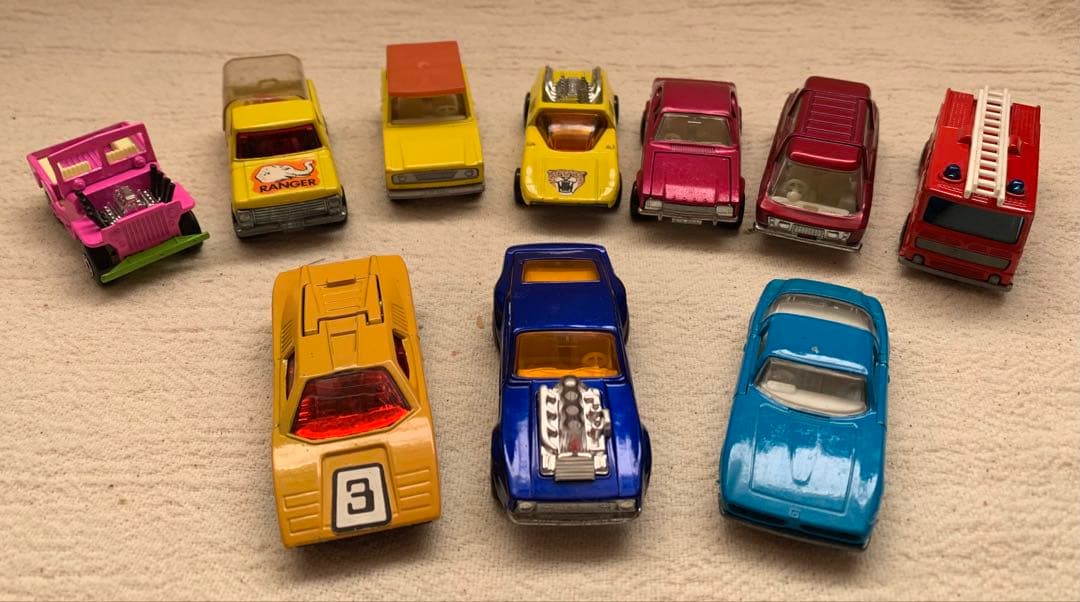 当時物Matchbox ミニカー セット 10台