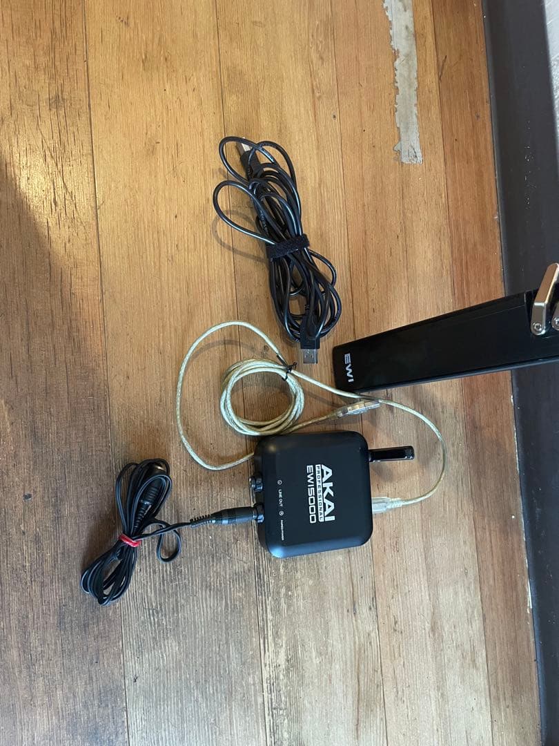 AKAI EWI 5000電子管楽器 黒