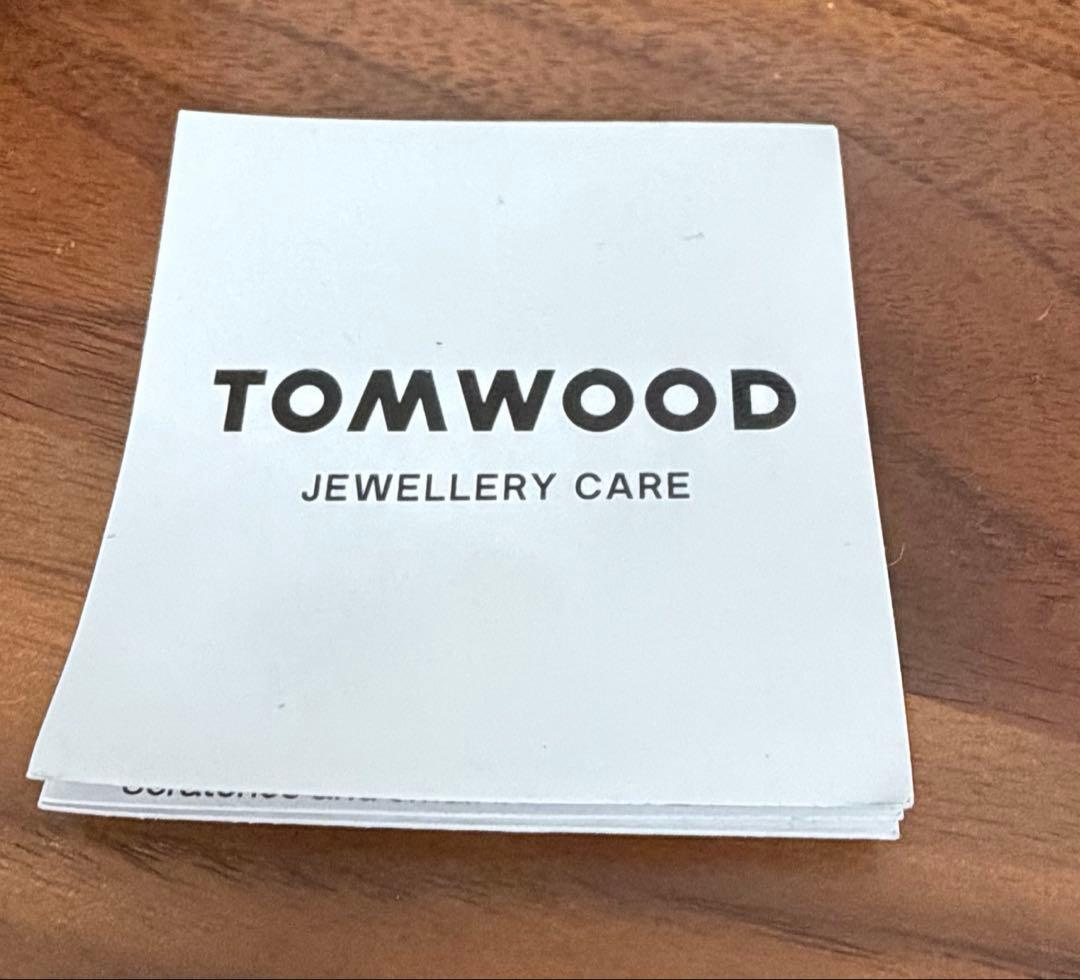 【ほぼ新品です。】TOM WOOD シルバーリング　サイズ60