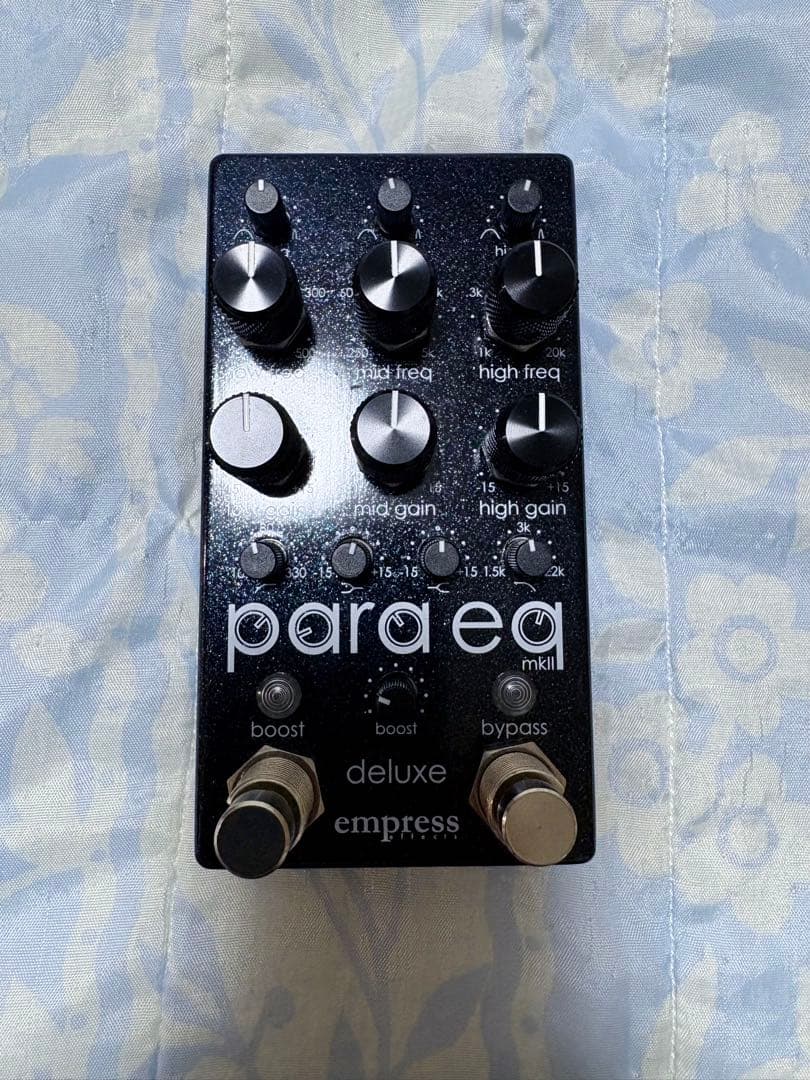 ギター Empress Effects ParaEQ MKII Deluxe BLACK