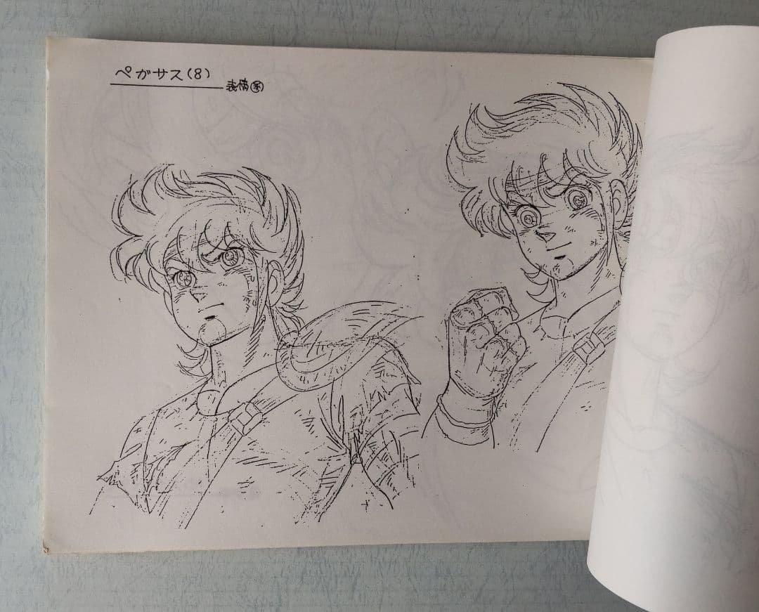 聖闘士星矢　設定資料(キャラ表)　128枚