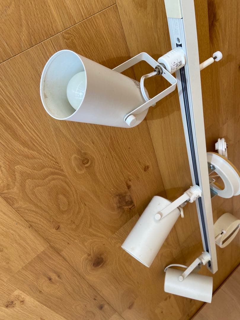 無印　システムライト　ホワイト