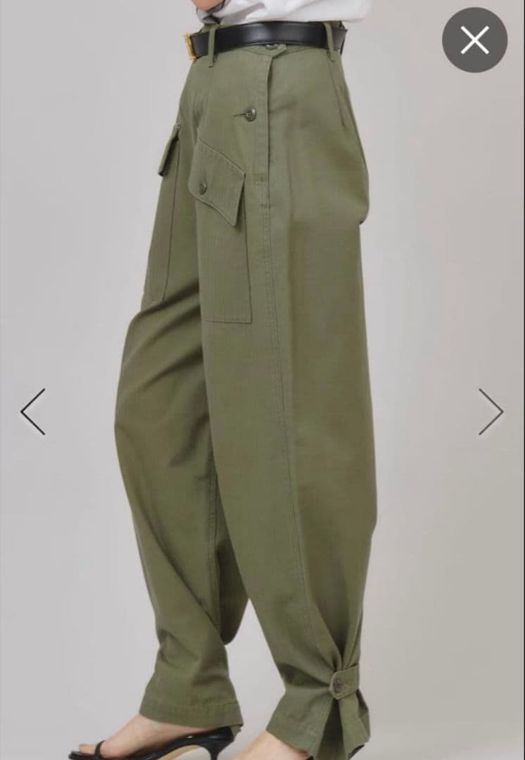 カレンソロジー&RC ミリタリーユーティリティカーゴパンツ　38