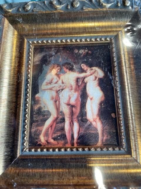 三美神　ミニ絵画