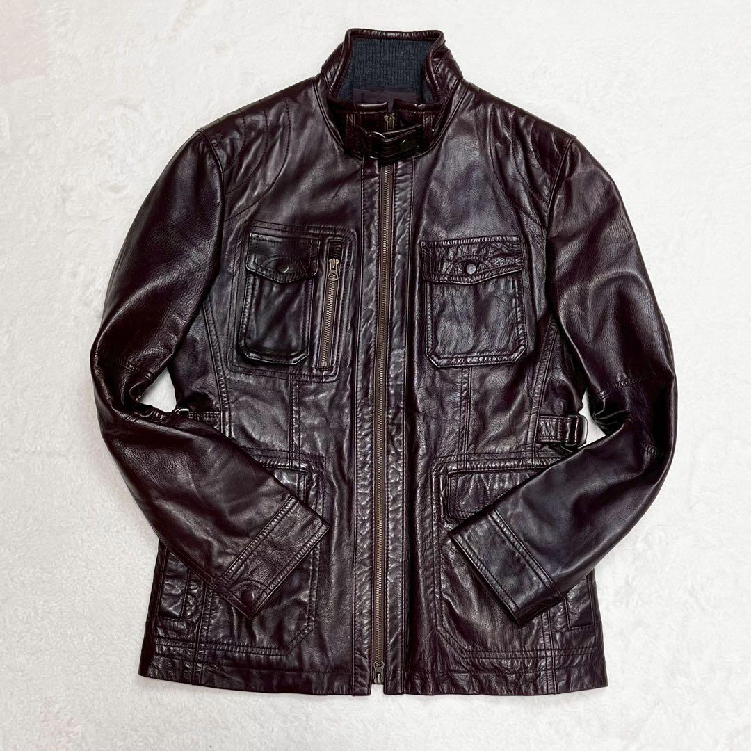 馬革 2way joseph homme レザージャケット ライダース ライナー