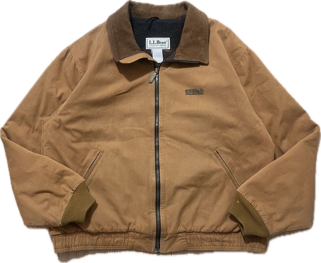 80s〜 L.L.Bean ブラウン デトロイトジャケット　ダックジャケット