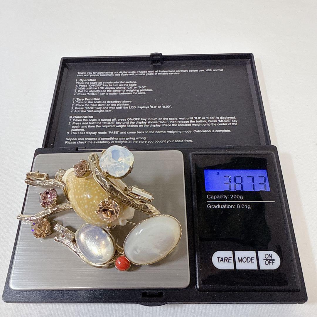 Philippe Ferrandisフィリップフェランディス シェル ブローチ