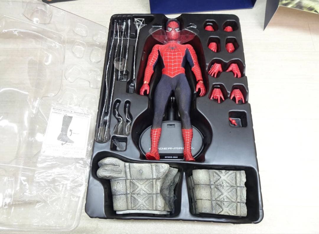 スパイダーマン3ムービー・マスターピース 1/6 フィギュアジャンク扱い