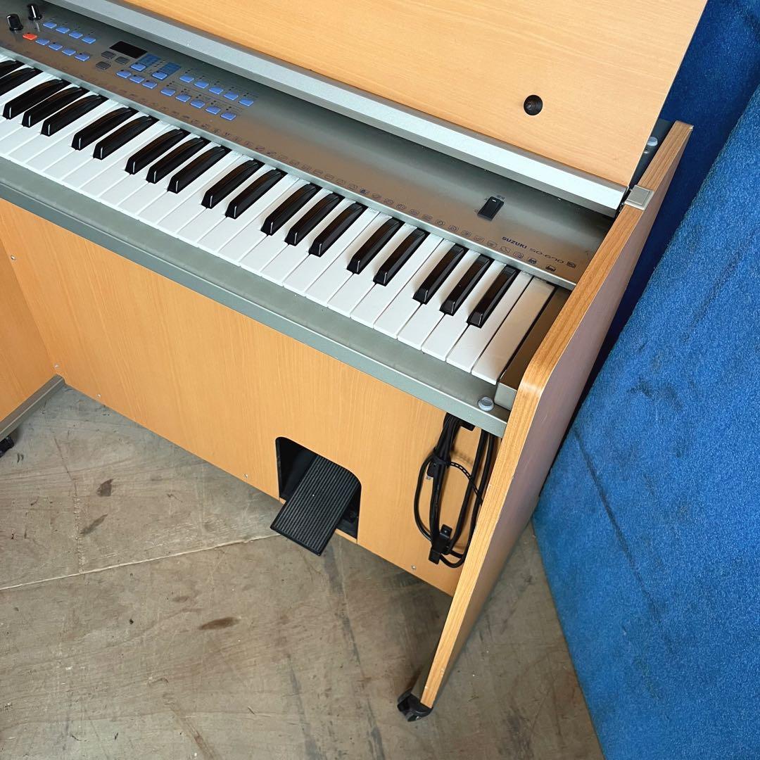 美品 希少 SUZUKI 電子オルガン 学校用 61鍵 動作確認済 キャスター付