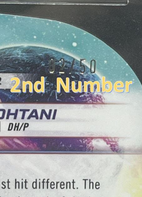 【50シリ】大谷翔平 2023 Topps Cosmic Chrome