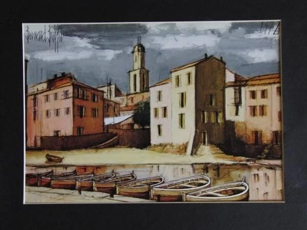 Bernard Buffet、ベルナール・ビュッフェ、船舶シリーズ35