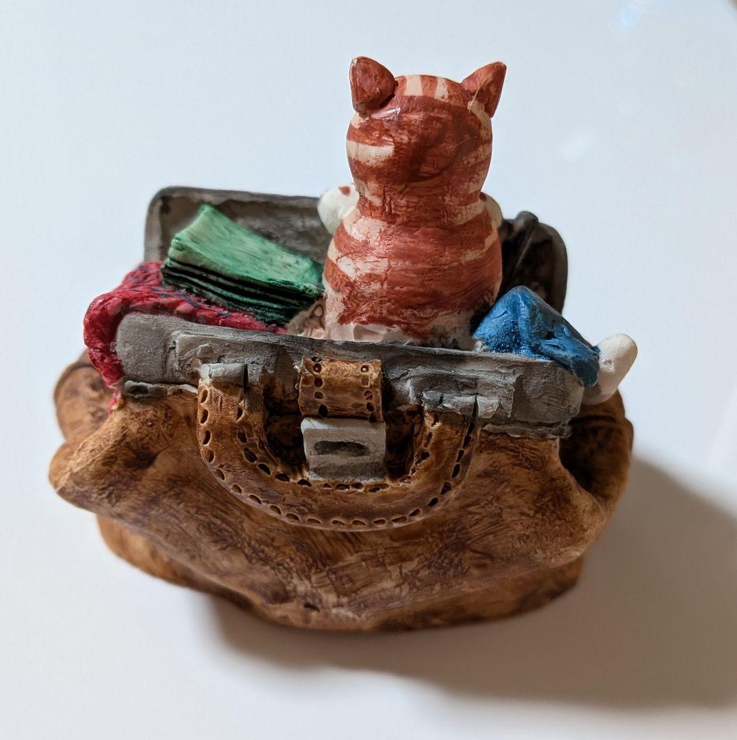 猫の置物 ピーターフェイガン スコットランド製 3点セット