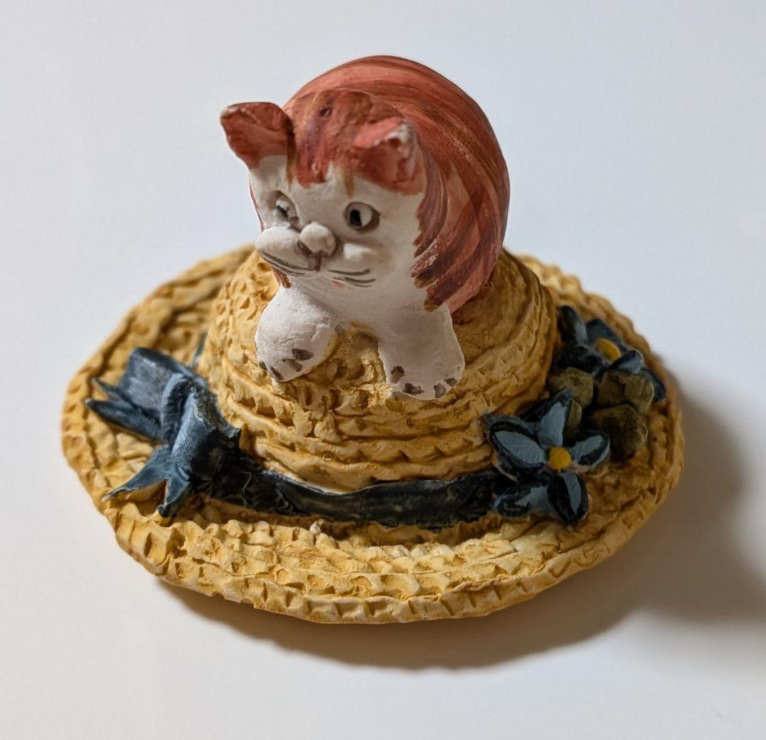 猫の置物 ピーターフェイガン スコットランド製 3点セット