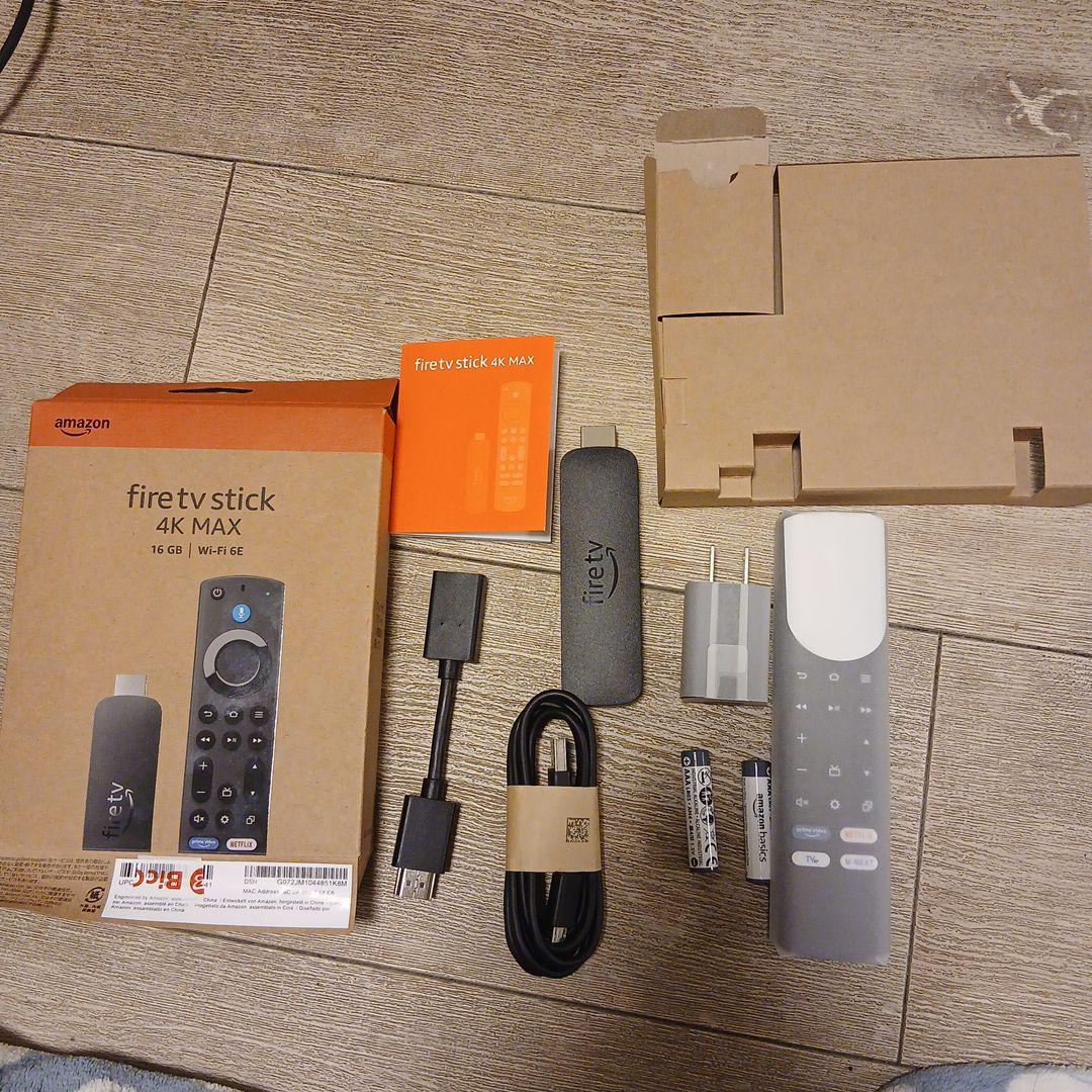 テレビ Fire TV Stick 4K Max 16GB Wi-Fi 6E