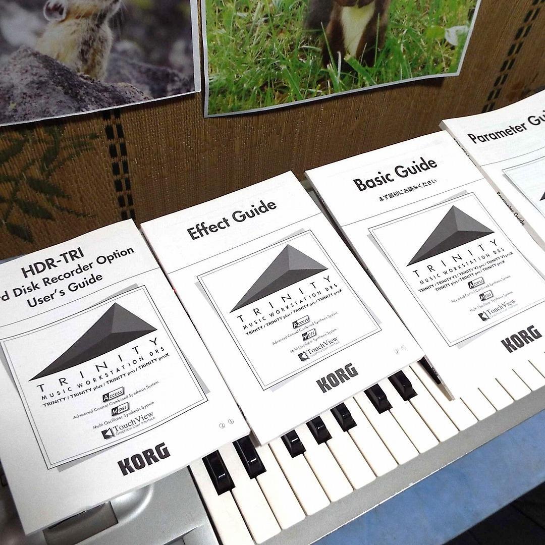 美品_最近液晶難有_KORG TRINITY 61鍵_FDD交換_取説新品_SC