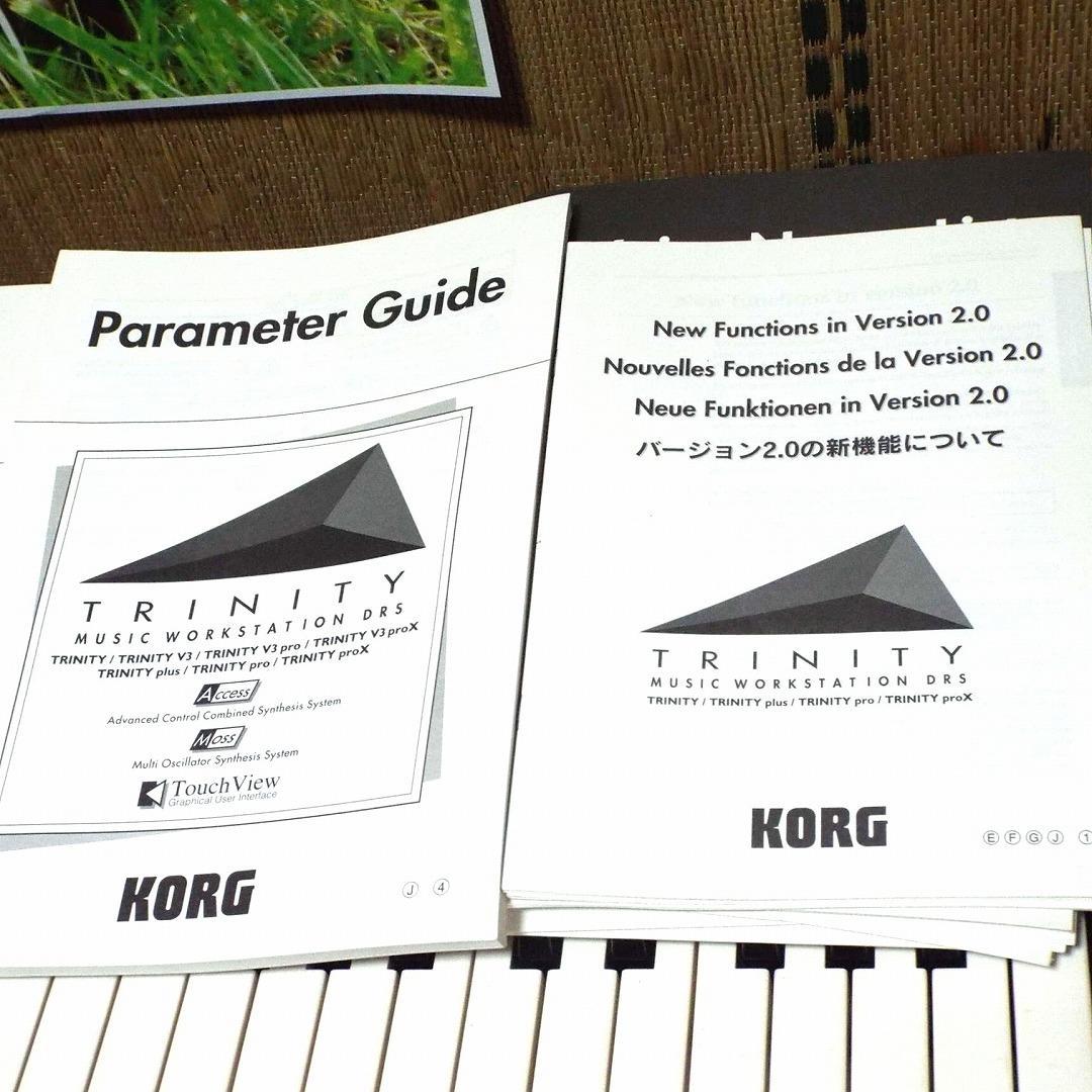 美品_最近液晶難有_KORG TRINITY 61鍵_FDD交換_取説新品_SC