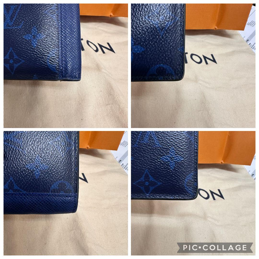 【美品】ルイ・ヴィトン タイガラマ ポルトフォイユ ブラザ M30297