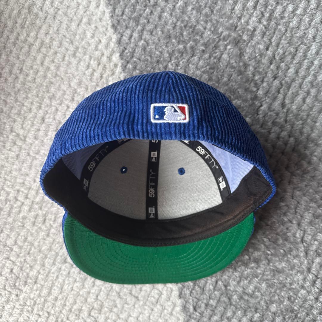 ⭐️菅田将暉着用！ニューエラ　メッツ　キャップ　コーデュロイ　帽子　レア　MLB