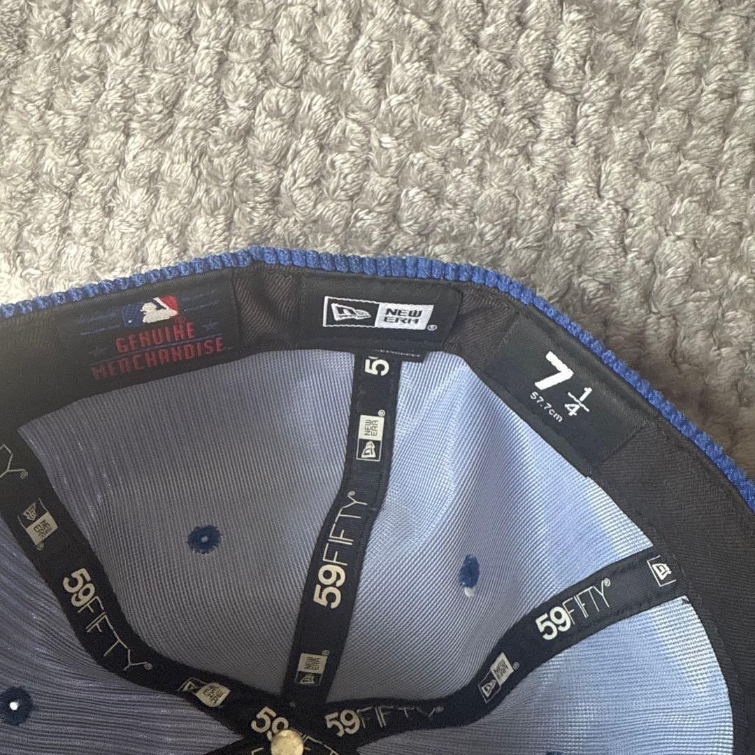 ⭐️菅田将暉着用！ニューエラ　メッツ　キャップ　コーデュロイ　帽子　レア　MLB