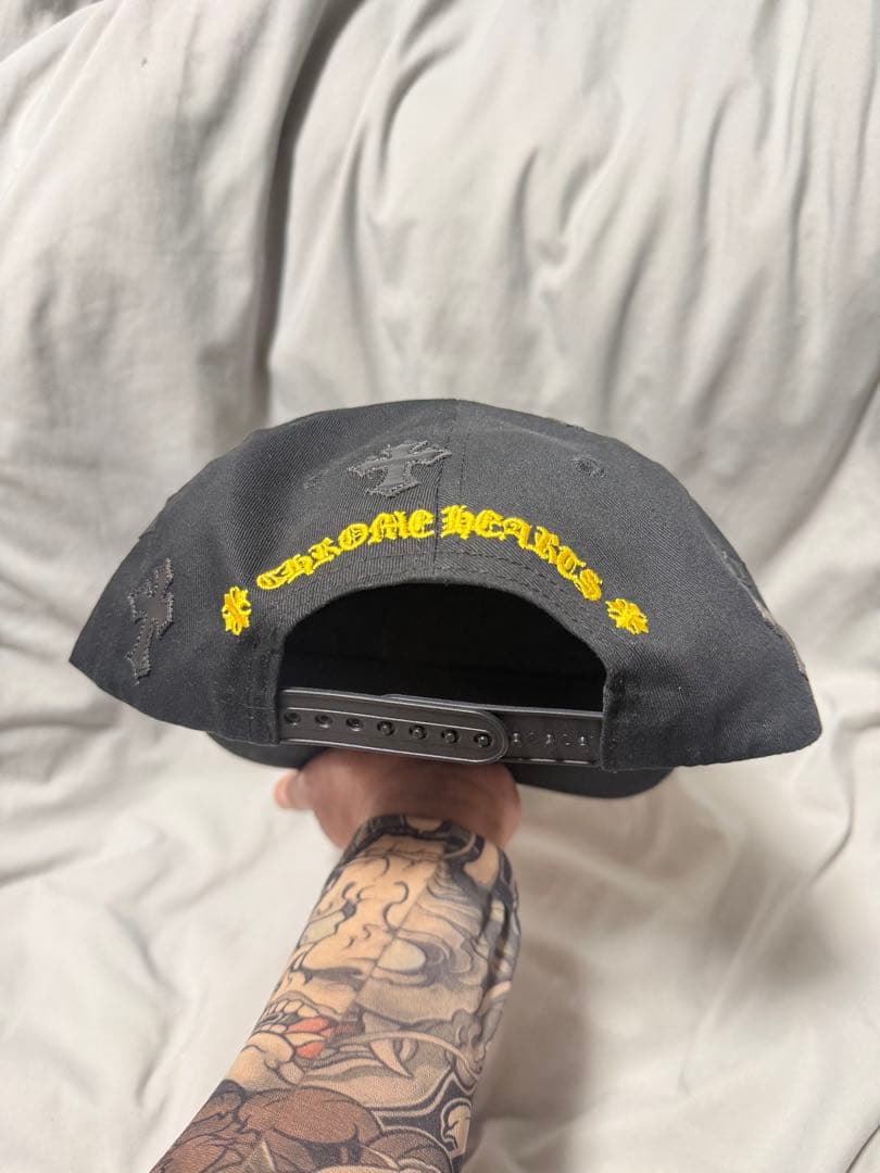 Chrome Hearts ベースボールキャップ 黒