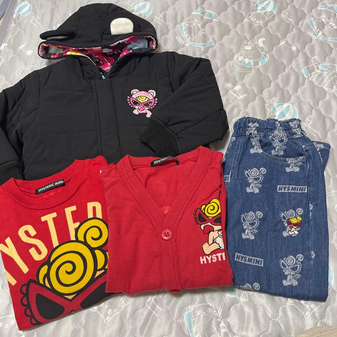 ヒスミニ　天使　エンジェル　羽根　カーディガン　デニム　テディ　アウター