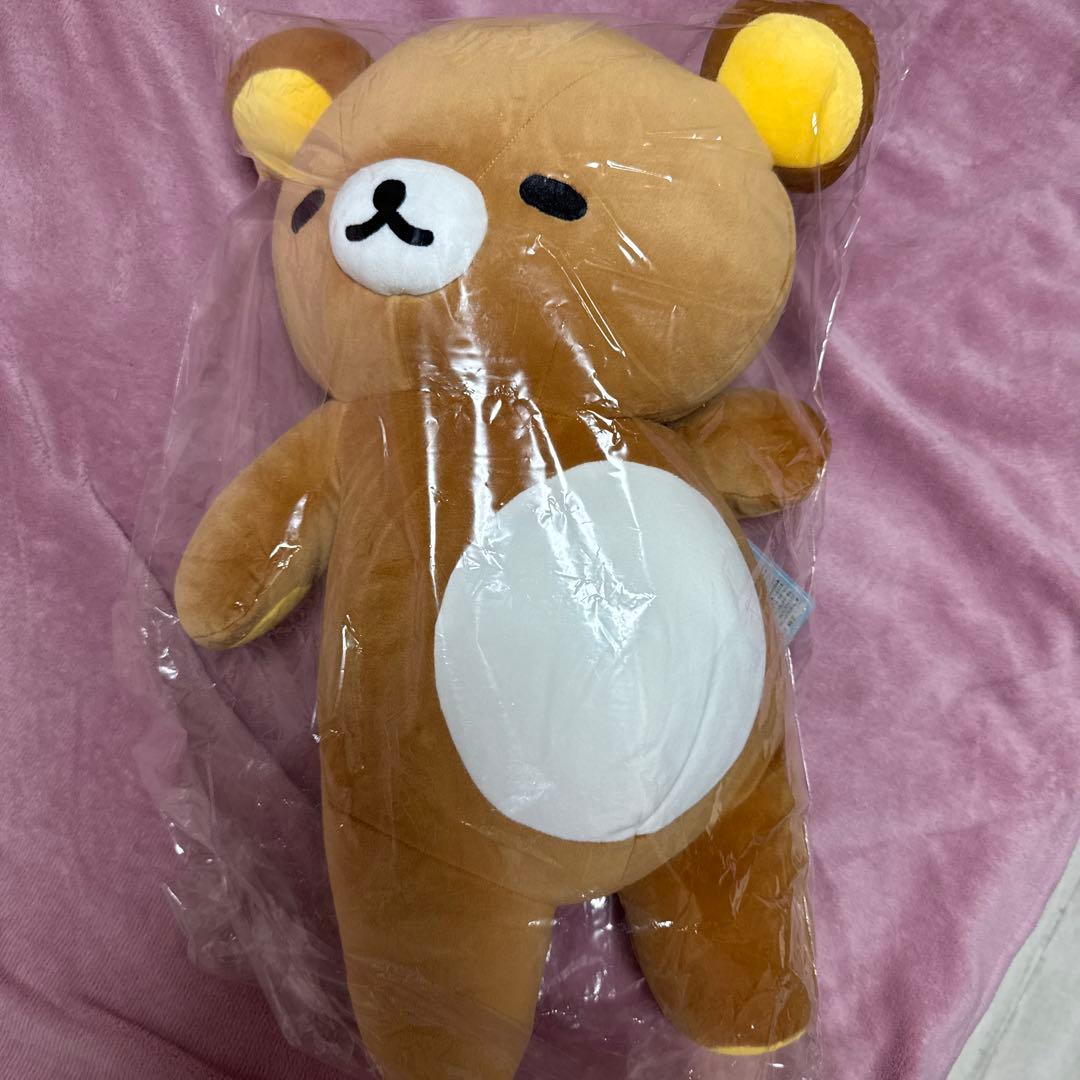 【新品タグ付き】リラックマ　ふっくらよりそい抱きぐるみ　あなたのそばにリラックマ