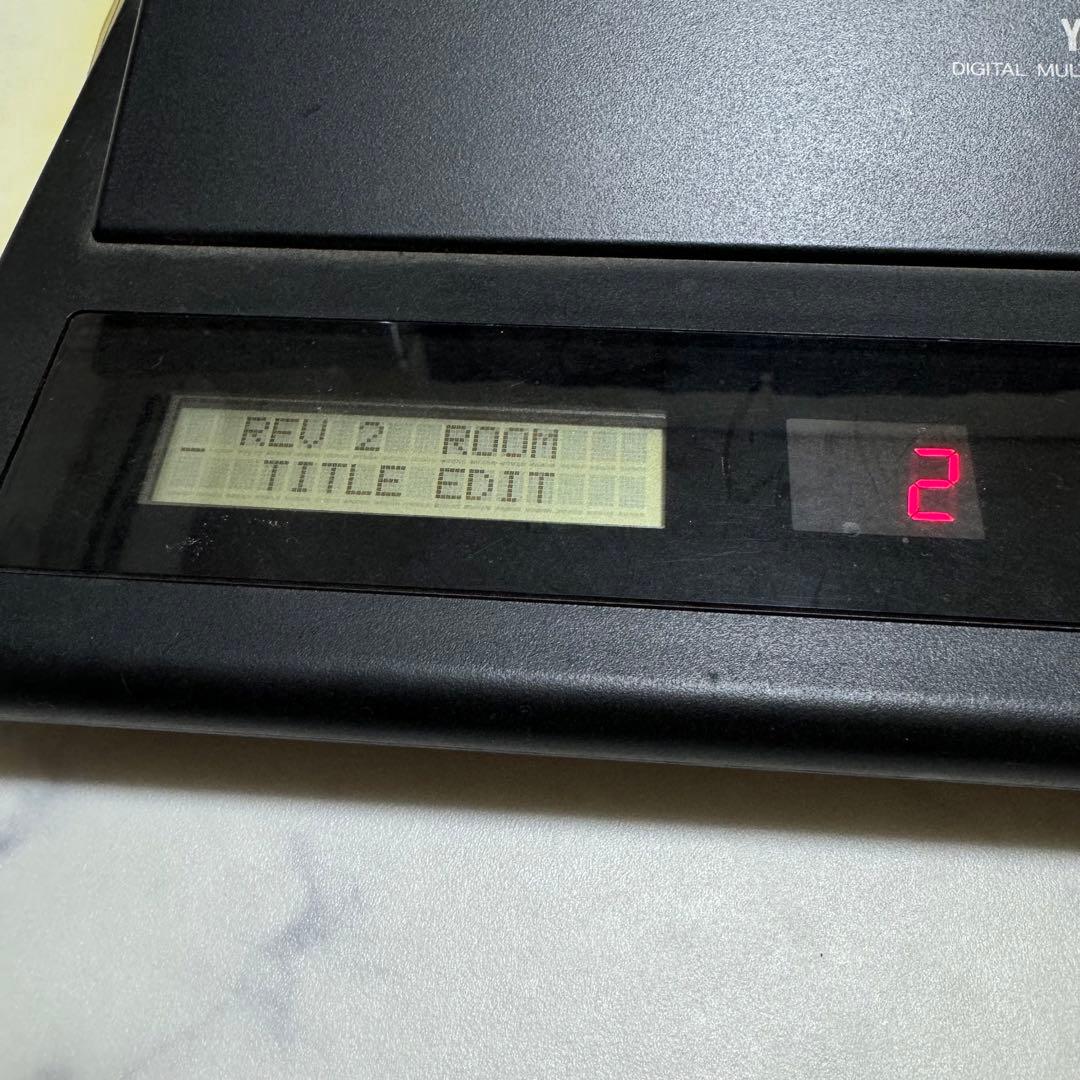 YAMAHA REX50 デジタルマルチエフェクター フットスイッチ付き