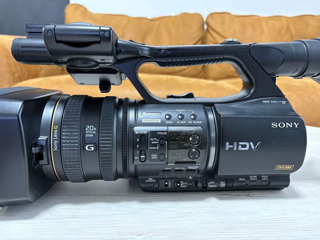 SONY HVR-Z5J HVR-MRC1 HDV 業務用ビデオカメラ本体　美品