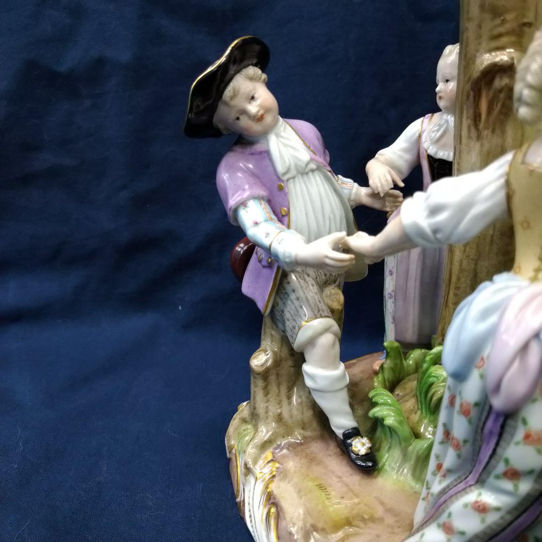 ✤1924年以前マイセン（Meissen）『輪になって踊る子供たち』