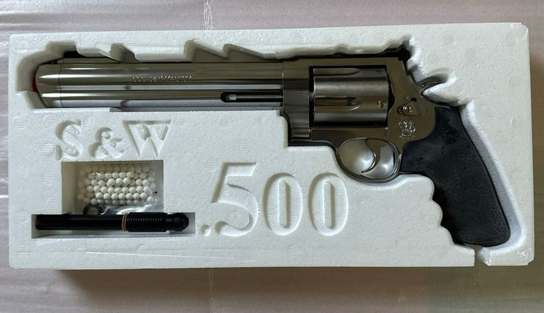 タナカ S&W M500 8 3/8インチ ステンレス ガスリボルバー