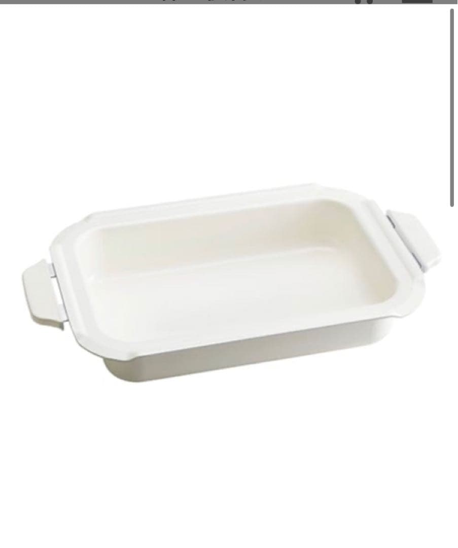 新品ブルーノBRUNOコンパクトホットプレートとセラミックコート鍋セット深鍋