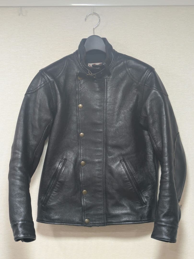 ADDICT CLOTHES ULSTER JACKET レザー