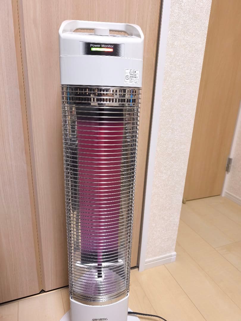【美品】DH-916R(W)コロナ 遠赤外線電気ストーブ
