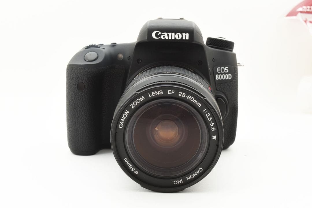 保証/Canon EOS 8000D 標準レンズセット/EF 28-80㎜