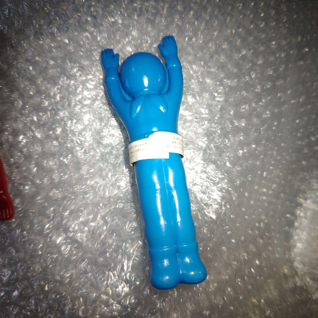 仮面ライダー　ポリ人形　ソフビ　パチ　14cm　3種