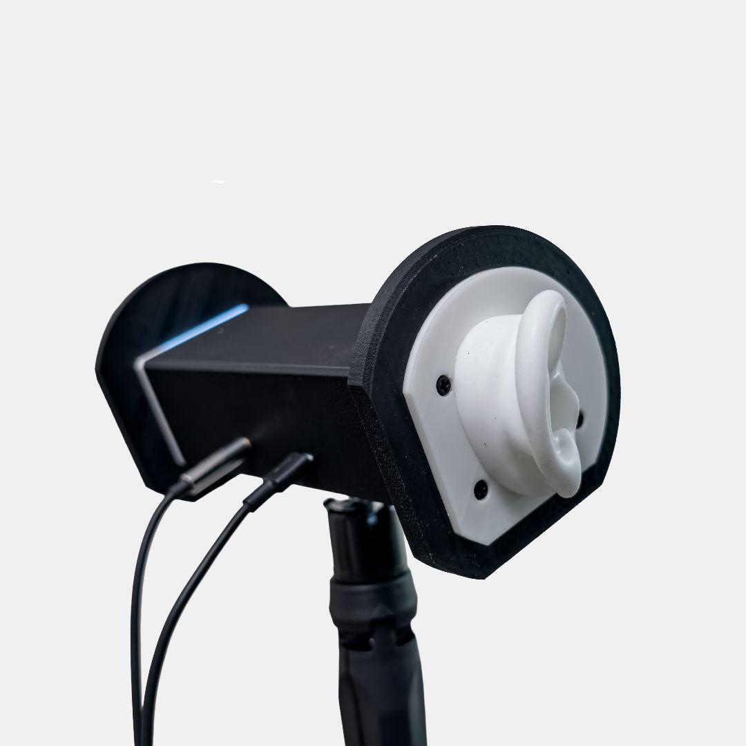 【ASMR】 バイノーラルマイク Bicarus 0 ケーブル付き