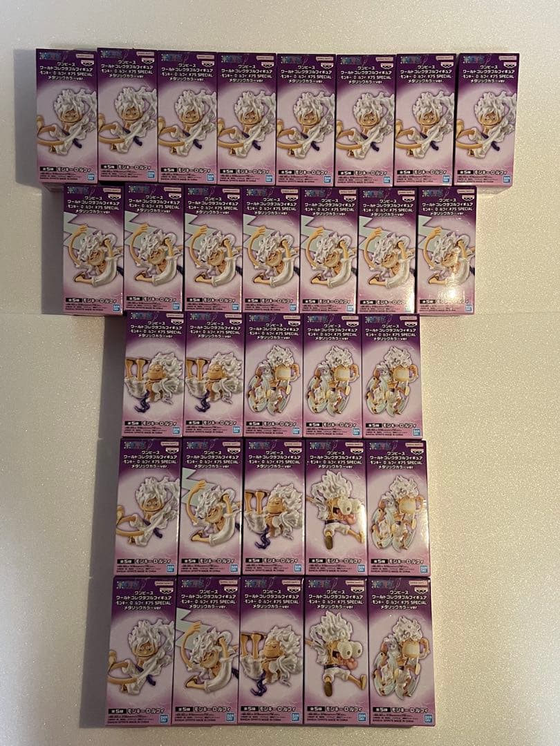 ワンピース ワーコレ ギア5 SPECIAL メタリックカラーver 32個