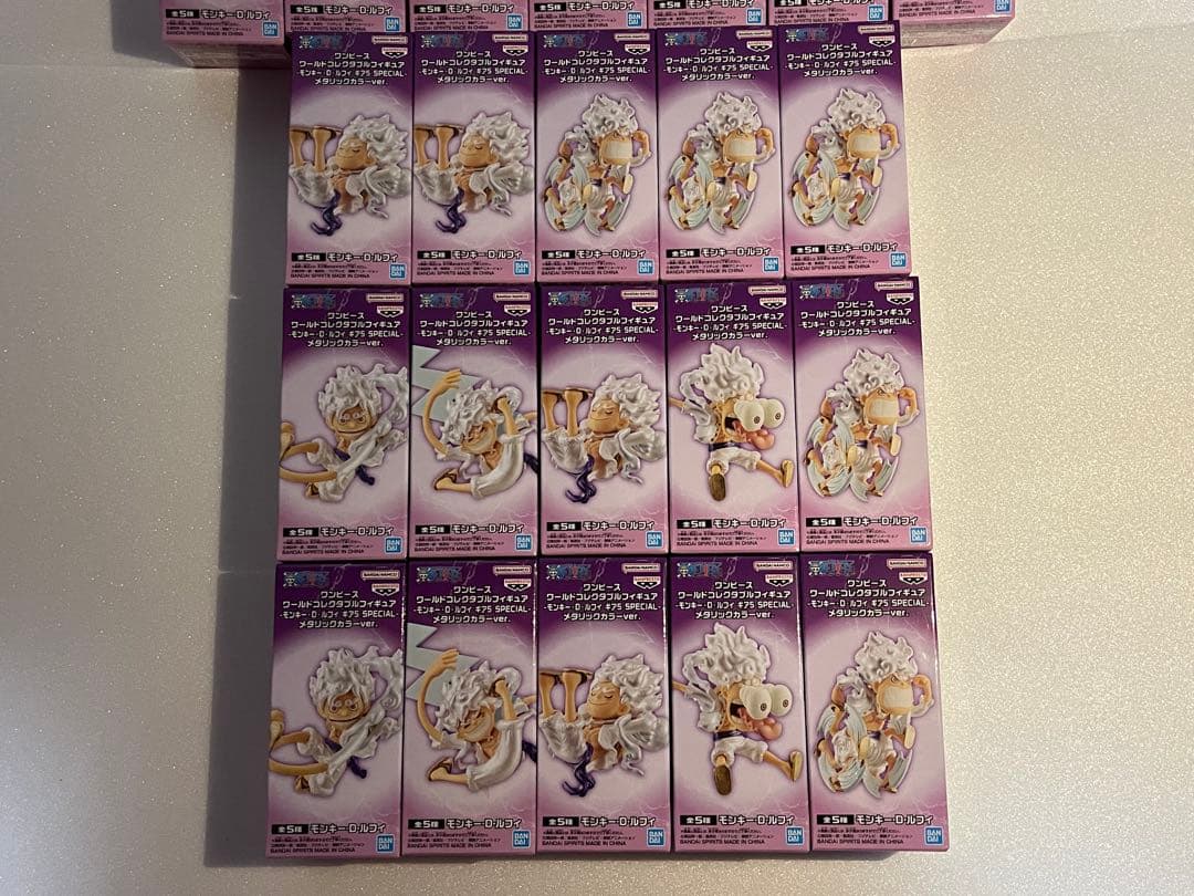 ワンピース ワーコレ ギア5 SPECIAL メタリックカラーver 32個