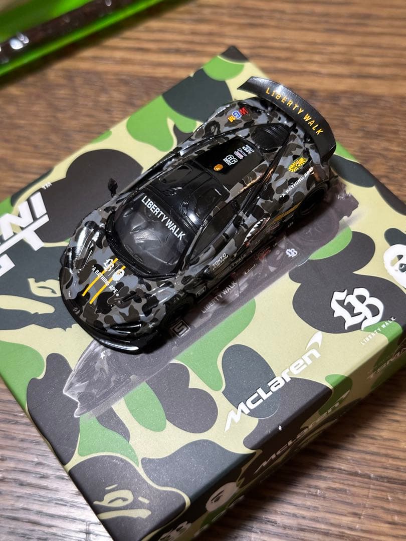 BAPE X LBWK GT ABC CAMO MCLARREN 720S開封品