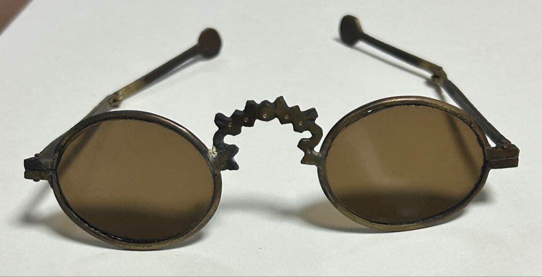 中国　サングラス　眼鏡　アンティーク　お土産