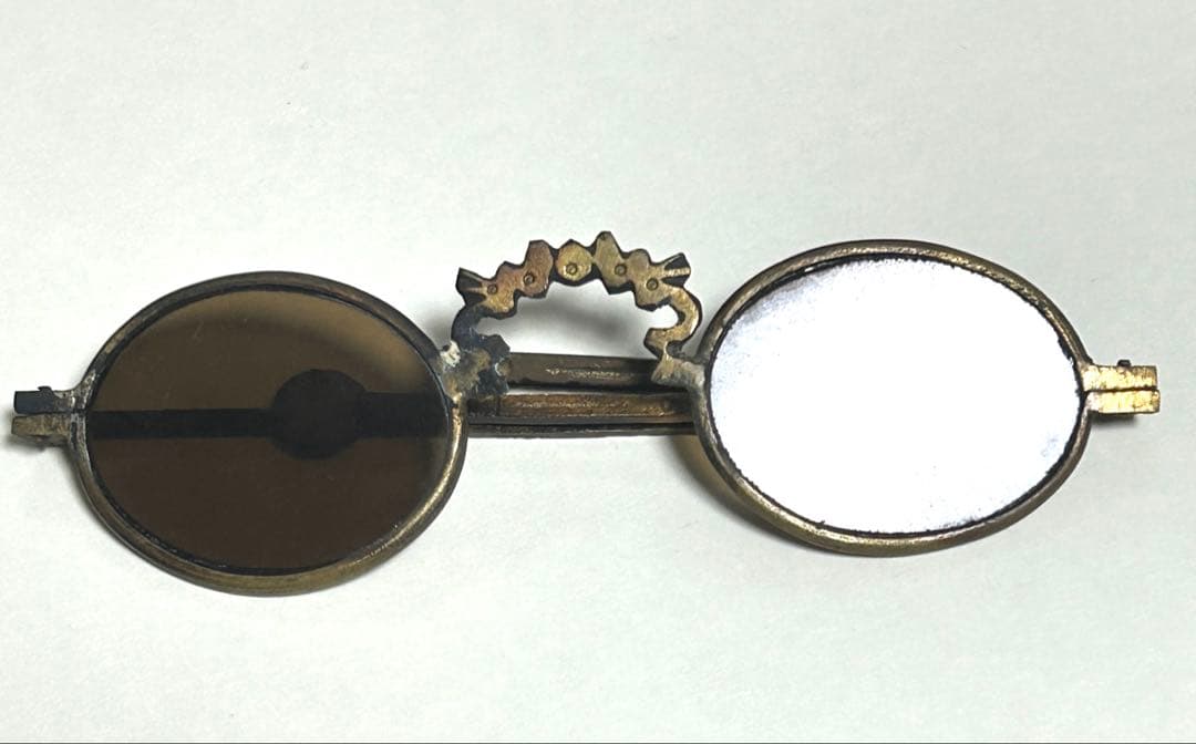 中国　サングラス　眼鏡　アンティーク　お土産