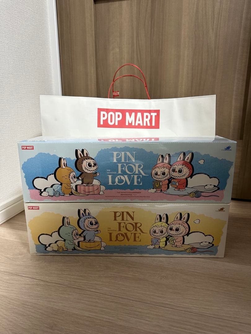 【訳あり】正規品新品未開封ラブブPINFORLOVE アソートボックス2箱セット