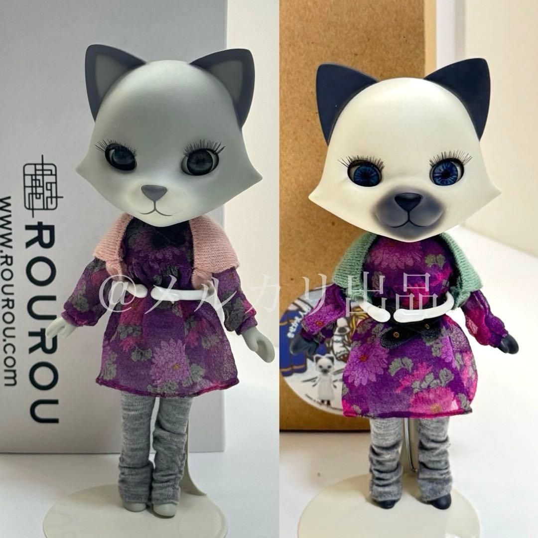 【値下】おでこちゃんとニッキ go to ROUROU の衣装を着た ニッキ2体